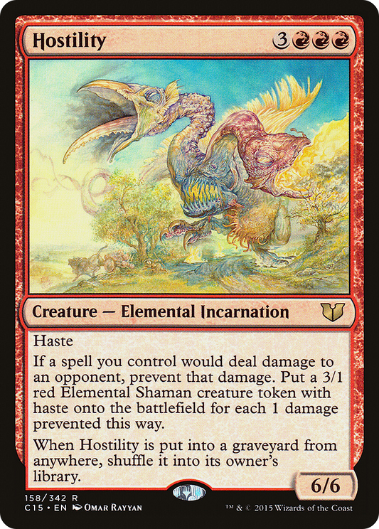 Hostility (C15-158) - Commander 2015