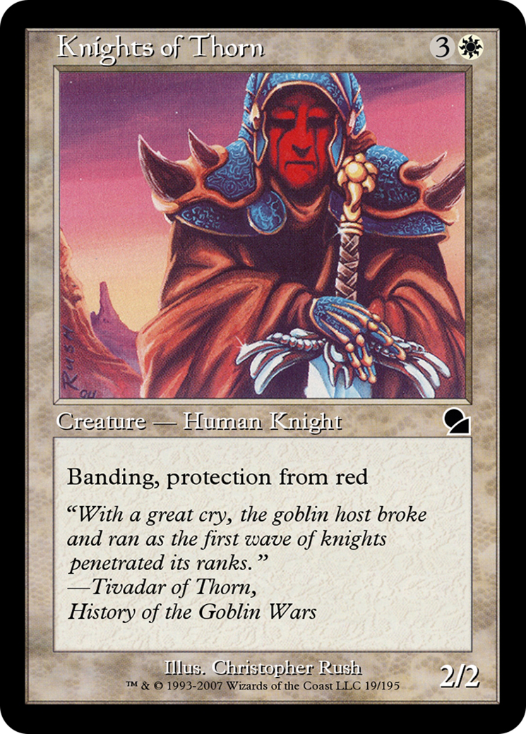 Knights of Thorn (ME1-019) - Masters Edition Foil