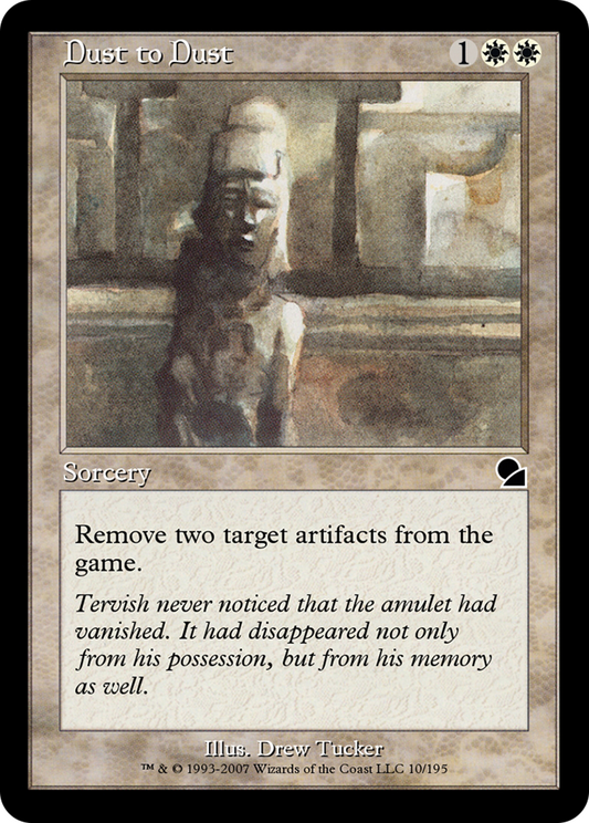 Dust to Dust (ME1-010) - Masters Edition Foil