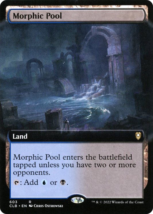 Morphic Pool (CLB-603) - Commander Legends: Battle for Baldur's Gate: (Extended Art) Foil