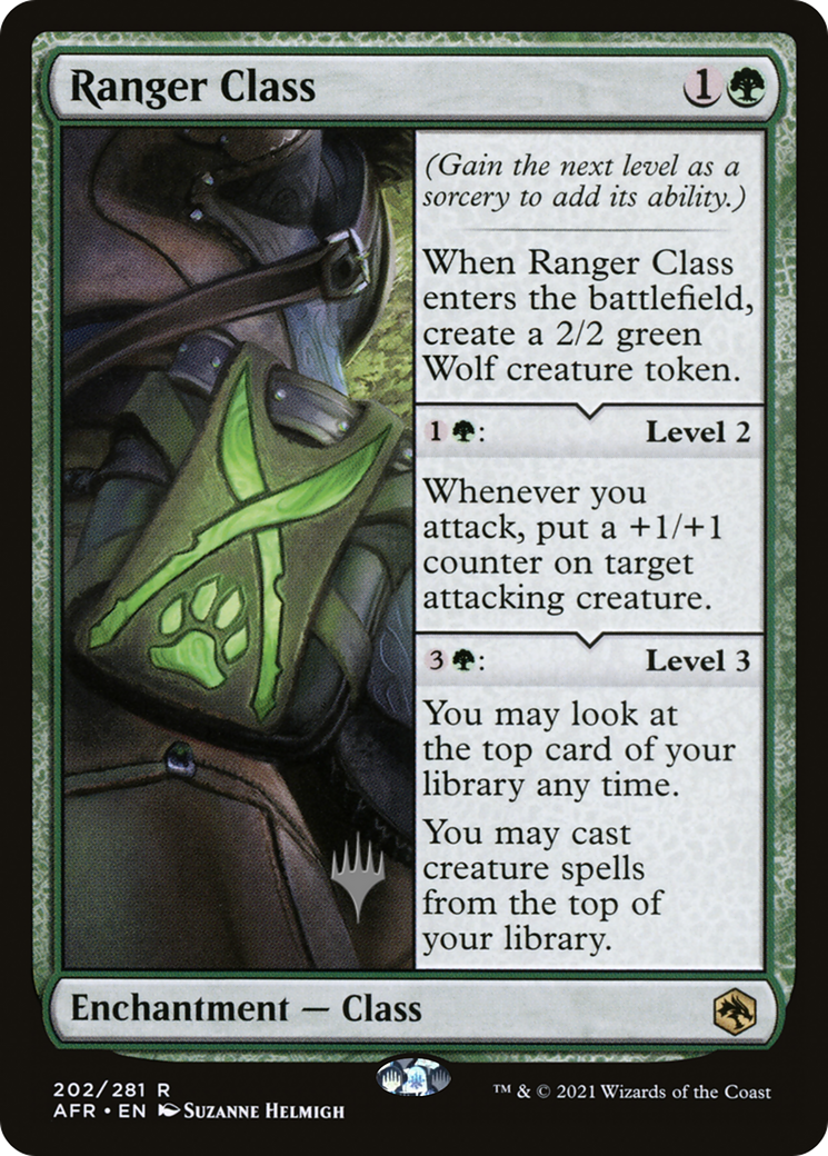 Ranger Class (PPAFR-202P) - Adventures in the Forgotten Realms Promos Foil (Promo Pack)