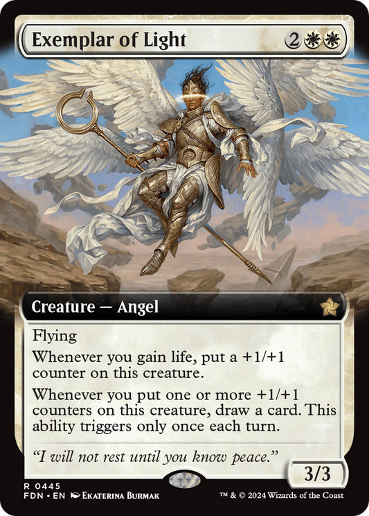 Exemplar of Light (FDN-445) - Foundations: (Extended Art) Foil