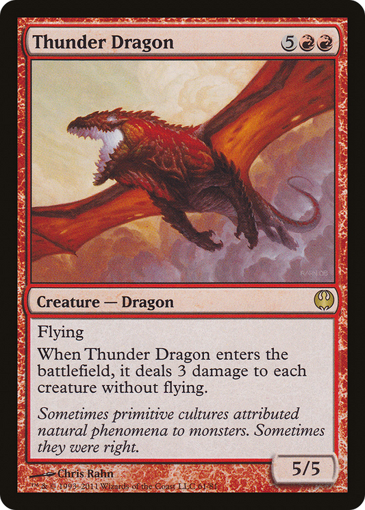 Thunder Dragon (DDG-061) - Duel Decks: Knights vs. Dragons