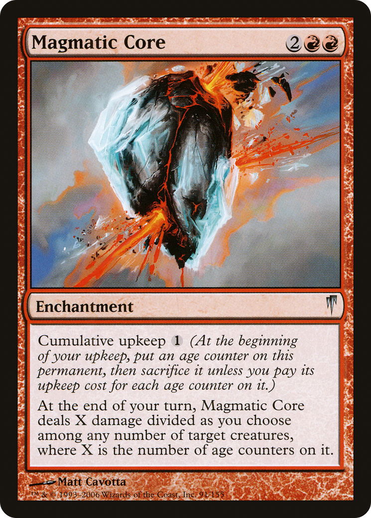 Magmatic Core (CSP-091) - Coldsnap Foil