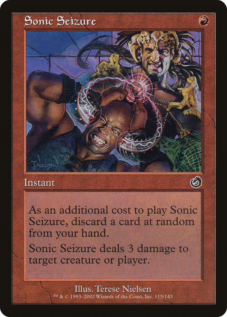 Sonic Seizure (TOR-115) - Torment Foil