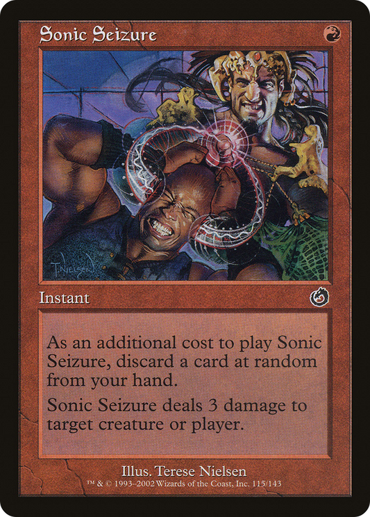 Sonic Seizure (TOR-115) - Torment Foil