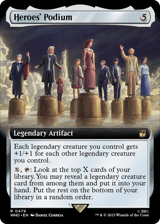 Heroes' Podium (WHO-479) - Doctor Who: (Extended Art) Foil