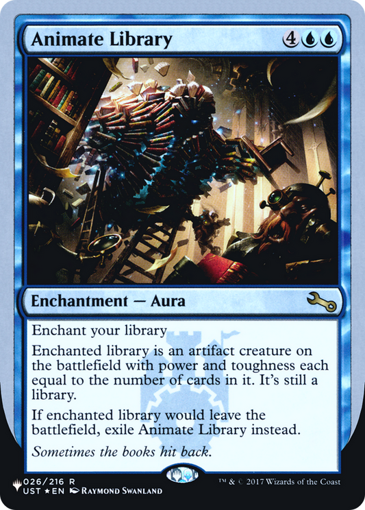 Animate Library (ULST-011) - The List (Unfinity Foil Edition) Foil