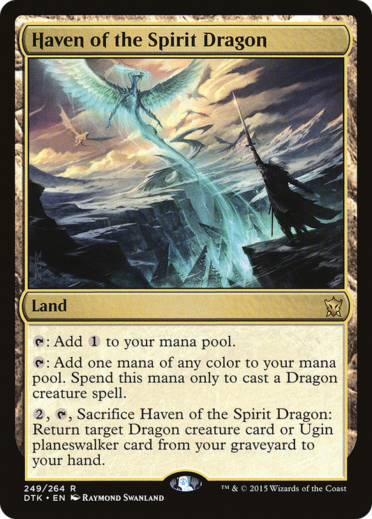 Haven of the Spirit Dragon (DTK-249) - Dragons of Tarkir Foil