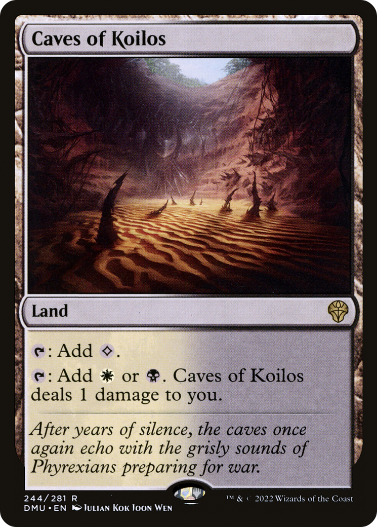 Caves of Koilos (DMU-244) - Dominaria United Foil