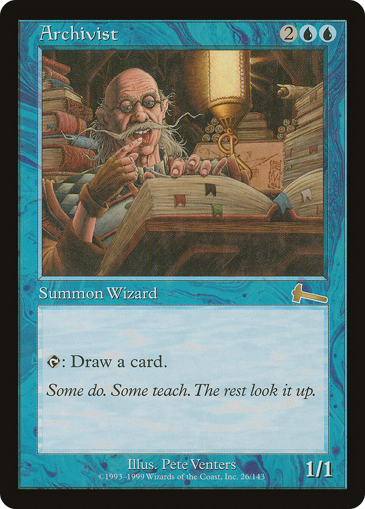 Archivist (ULG-026) - Urza's Legacy Foil