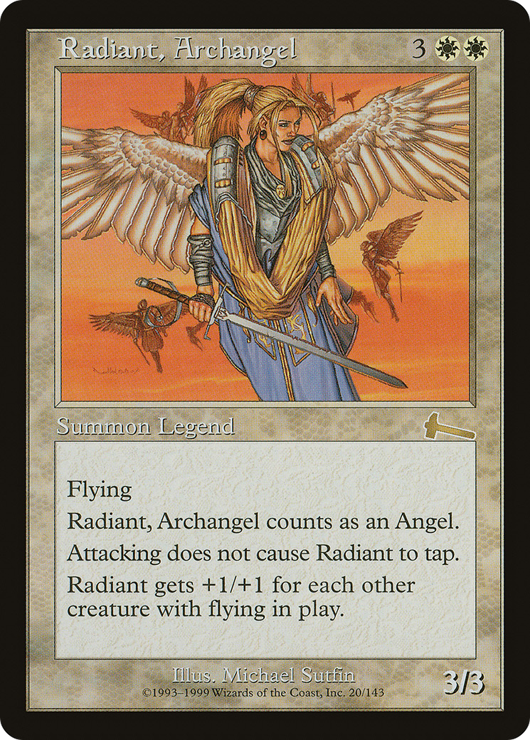 Radiant, Archangel (ULG-020) - Urza's Legacy Foil