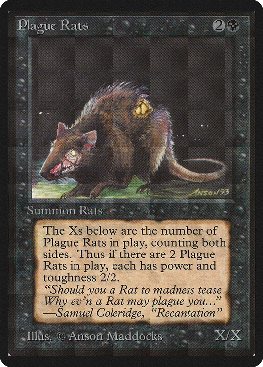 Plague Rats (LEB-122) - Limited Edition Beta