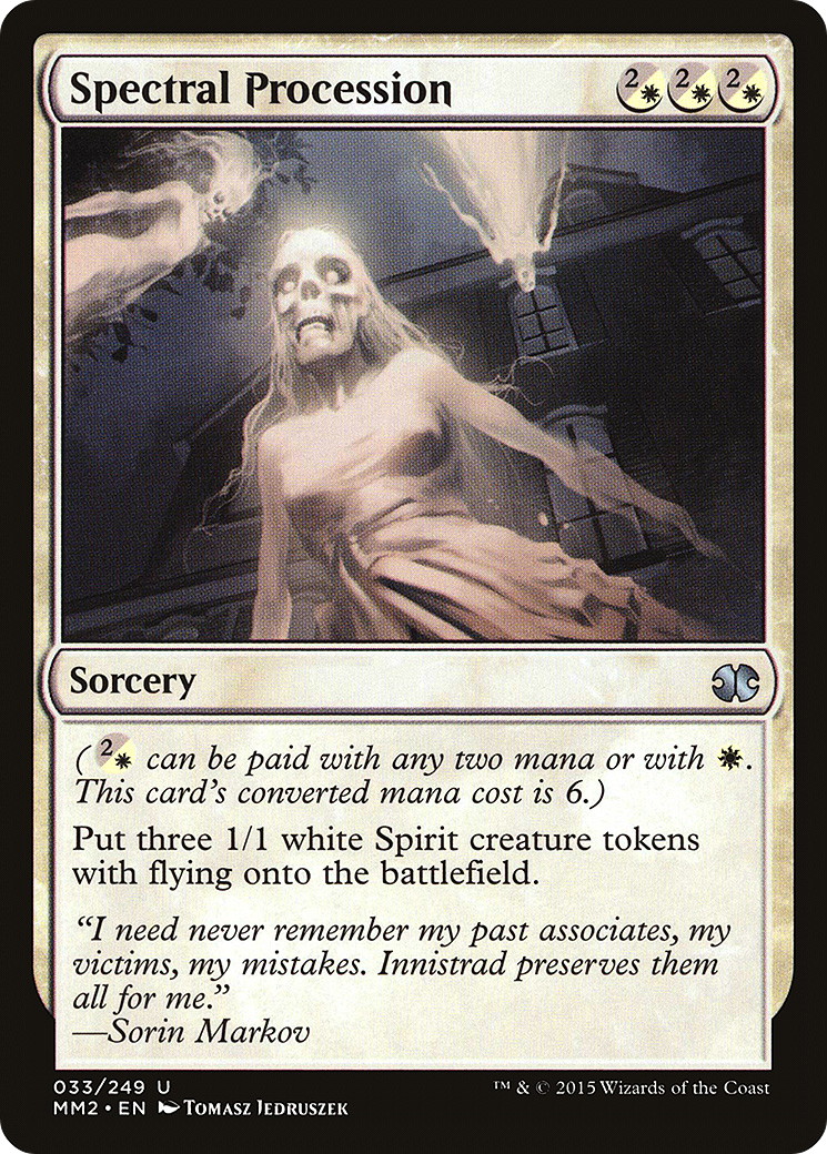 Spectral Procession  (MM2-033) - Modern Masters 2015