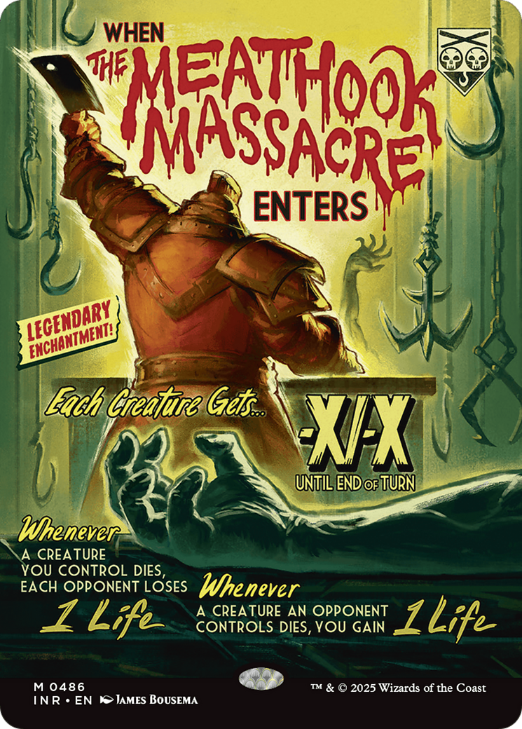 The Meathook Massacre (Showcase) (INR-486) - Innistrad Remastered: (Showcase) (Borderless)