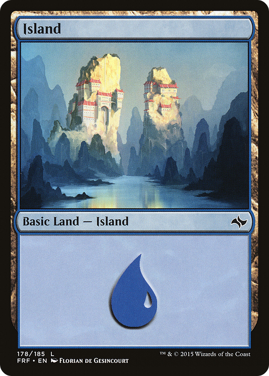 Island (FRF-178) - Fate Reforged Foil