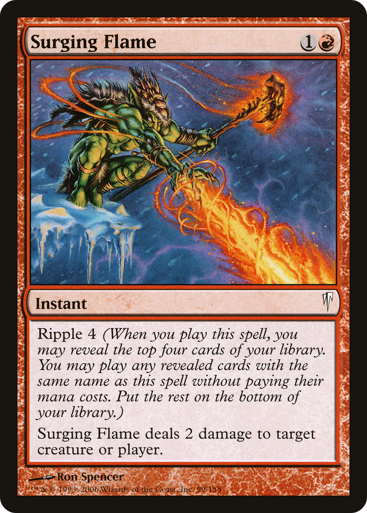 Surging Flame (CSP-099) - Coldsnap Foil