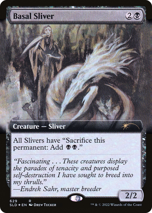 Basal Sliver (SLD-629) - Secret Lair Drop: (Extended Art) Foil