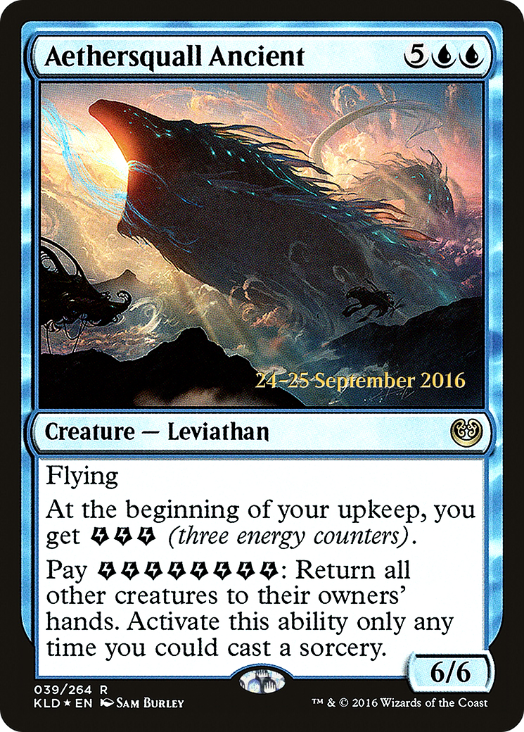 Aethersquall Ancient (PRE-39S) - Kaladesh Promos (Prerelease) Foil