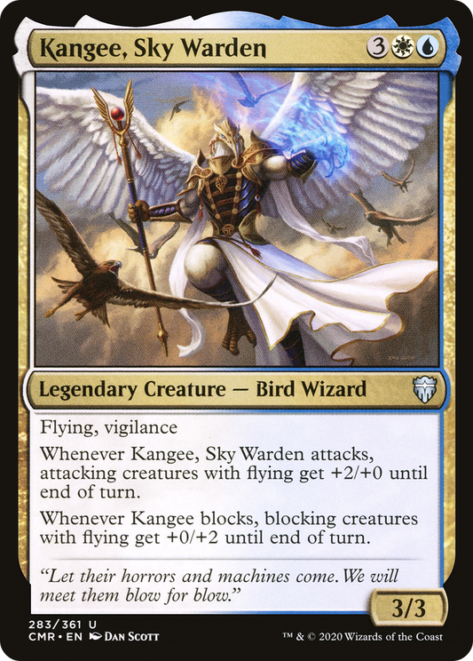 Kangee, Sky Warden (CMR-283) - Commander Legends Foil