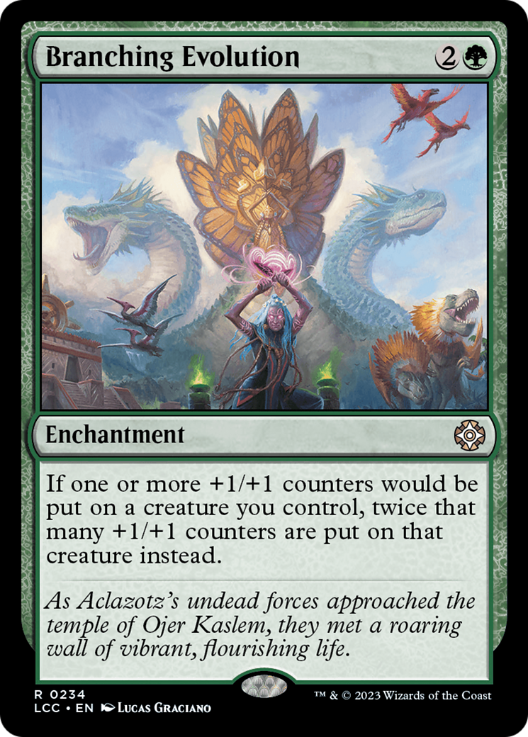 Branching Evolution (LCC-234) - The Lost Caverns of Ixalan Commander