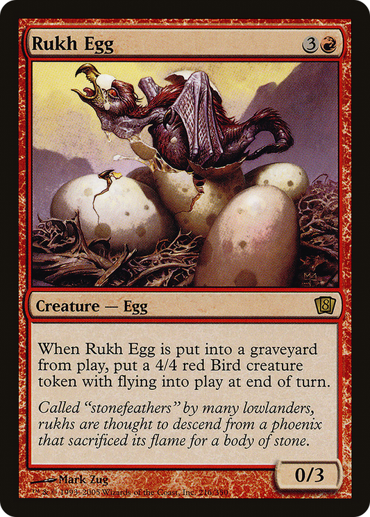 Rukh Egg (8ED-216★) - Eighth Edition Foil