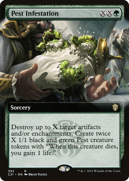 Pest Infestation (C21-392) - Commander 2021: (Extended Art)