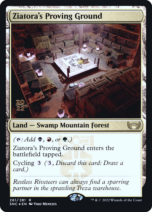 Ziatora's Proving Ground (PSNC-261S) - Streets of New Capenna Promos Foil