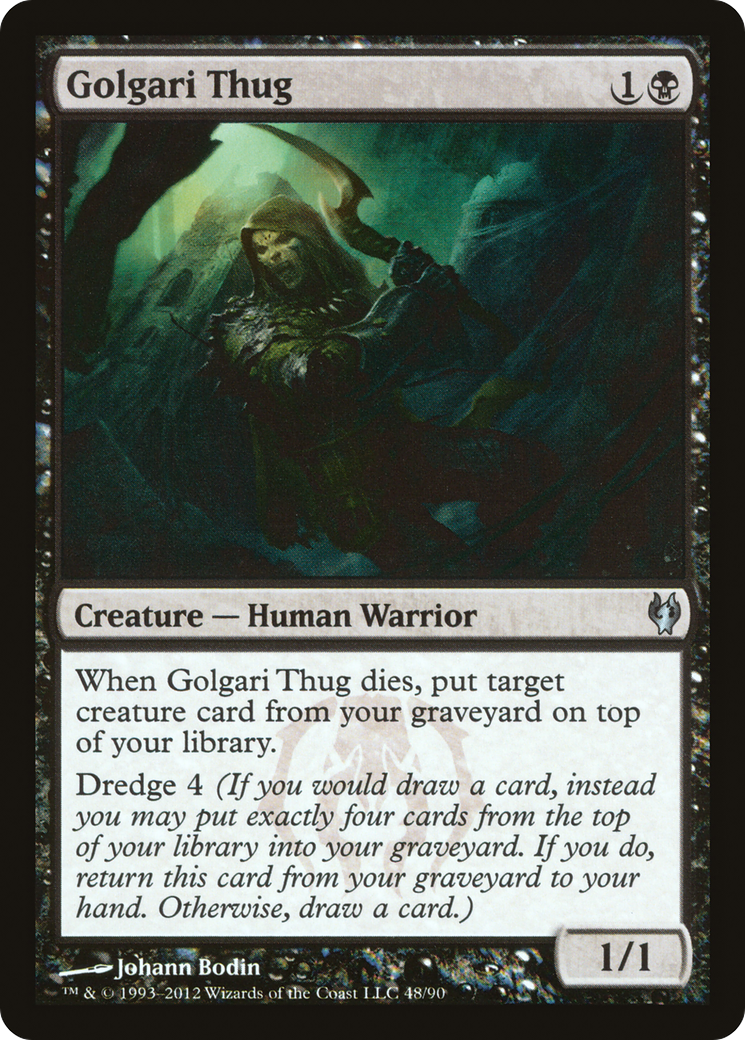 Golgari Thug (DDJ-048) - Duel Decks: Izzet vs. Golgari