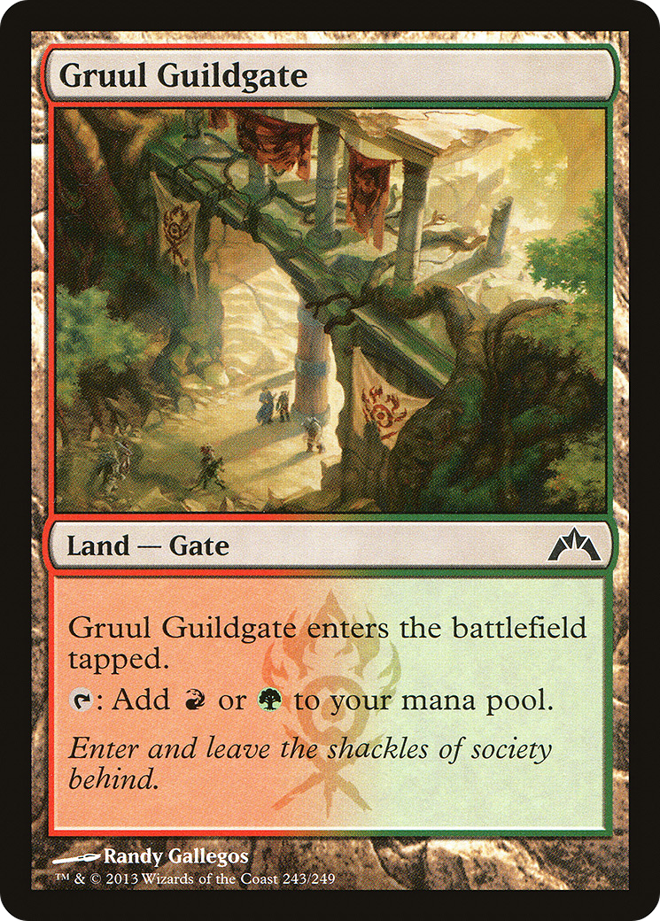 Gruul Guildgate (GTC-243) - Gatecrash Foil