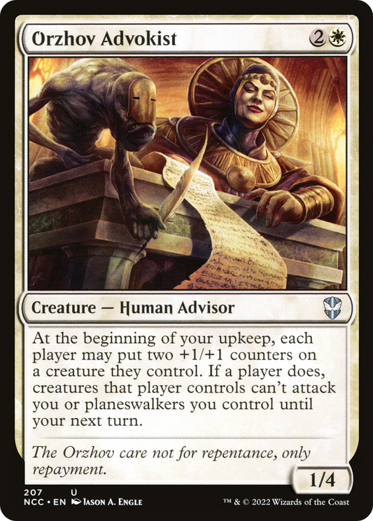 Orzhov Advokist (NCC-207) - New Capenna Commander