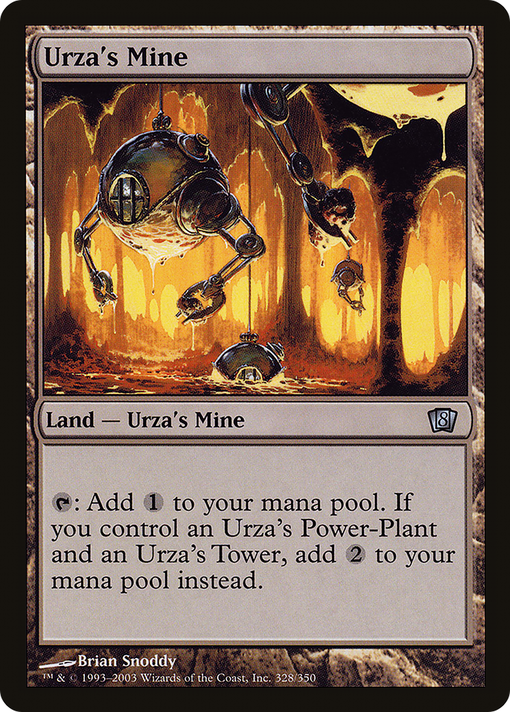 Urza's Mine (8ED-328★) - Eighth Edition Foil