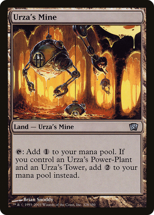 Urza's Mine (8ED-328★) - Eighth Edition Foil