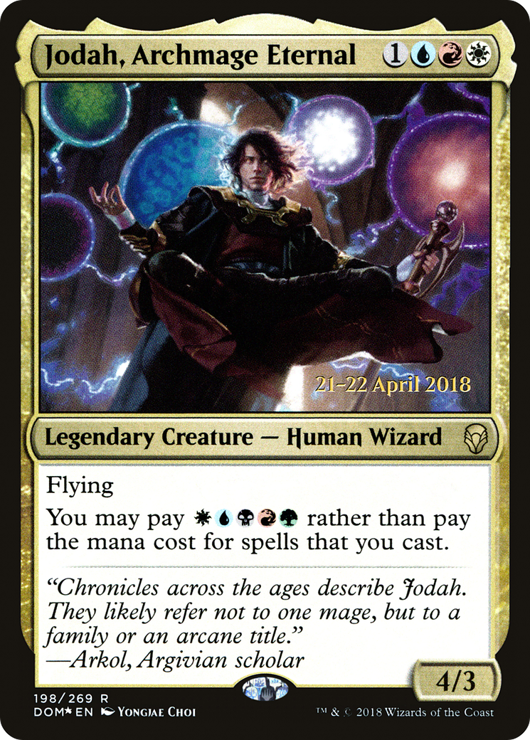 Jodah, Archmage Eternal (PDOM-198S) - Dominaria Promos Foil