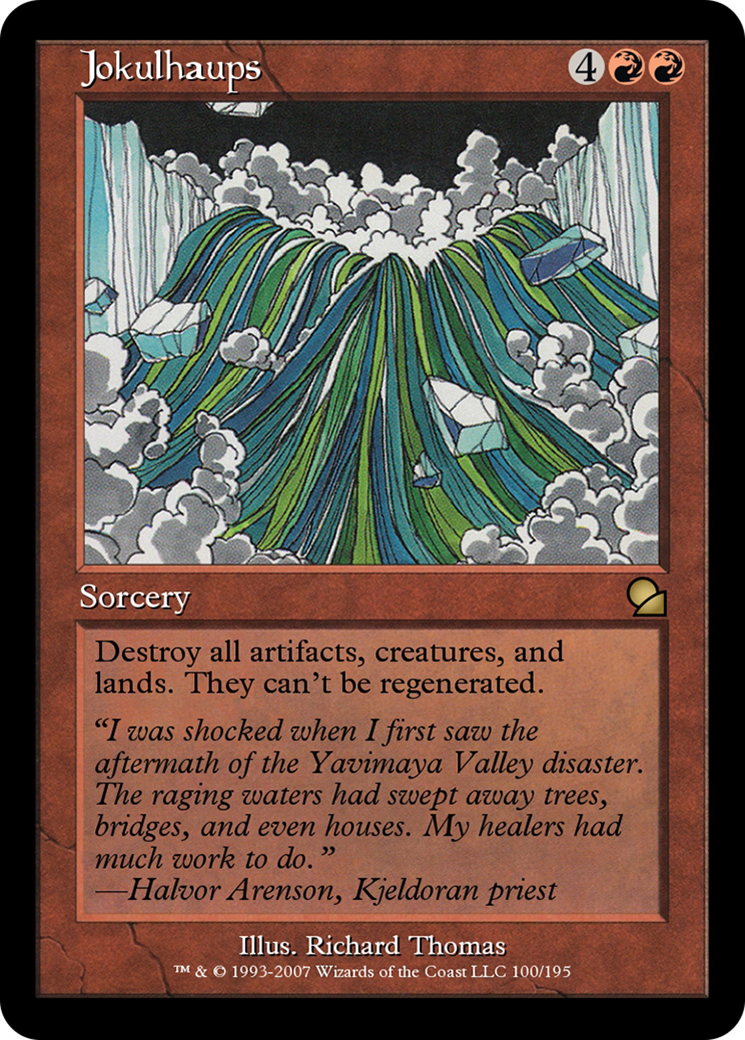 Jokulhaups (ME1-100) - Masters Edition Foil