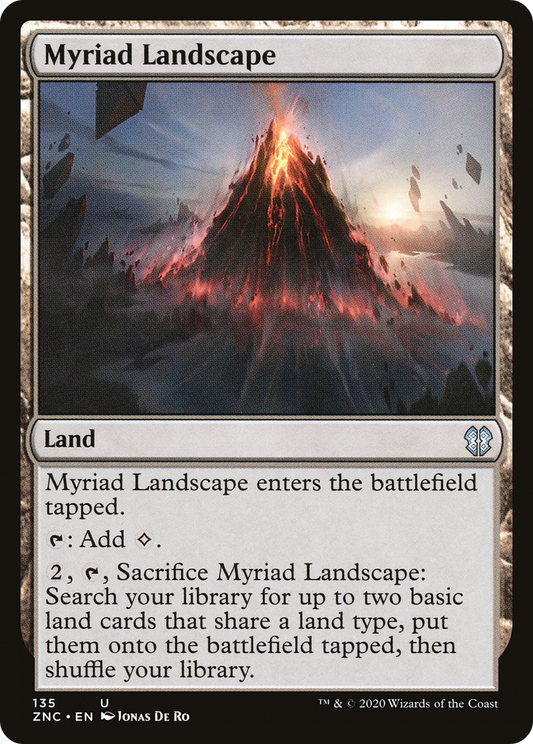 Myriad Landscape (ZNC-135) - Zendikar Rising Commander