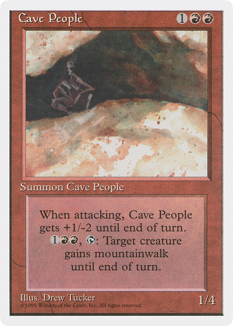 Cave People (4ED-181) - Fourth Edition