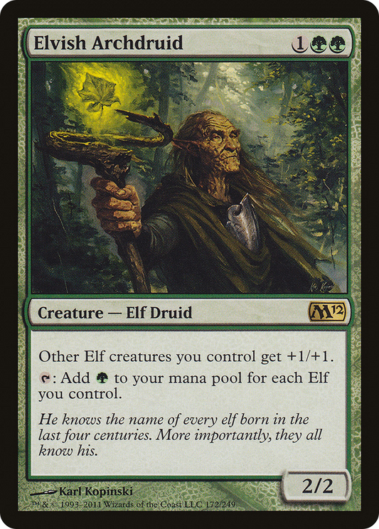 Elvish Archdruid (M12-172) - Magic 2012