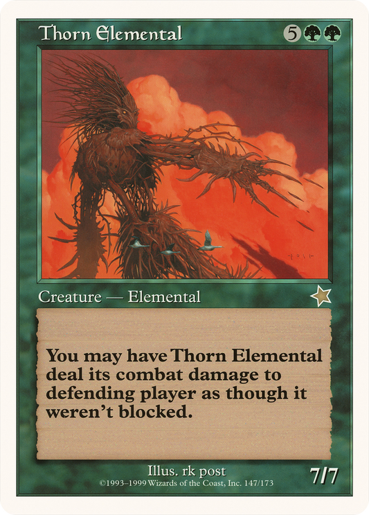 Thorn Elemental (O90P-011) - Oversized 90's Promos