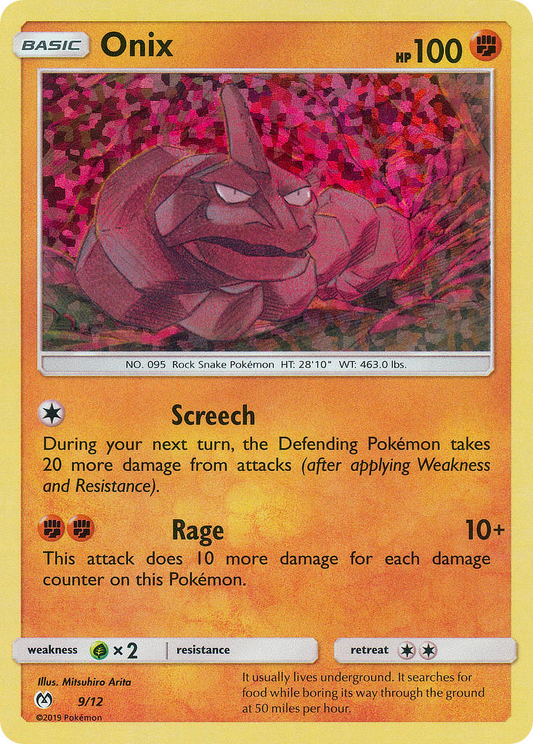 Onix (9/12) - McDonalds Promos 2019 Holofoil - Promo