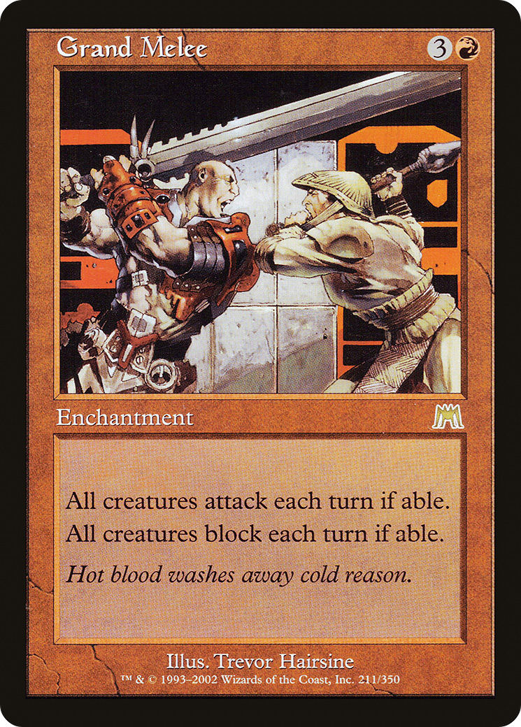 Grand Melee (ONS-211) - Onslaught Foil