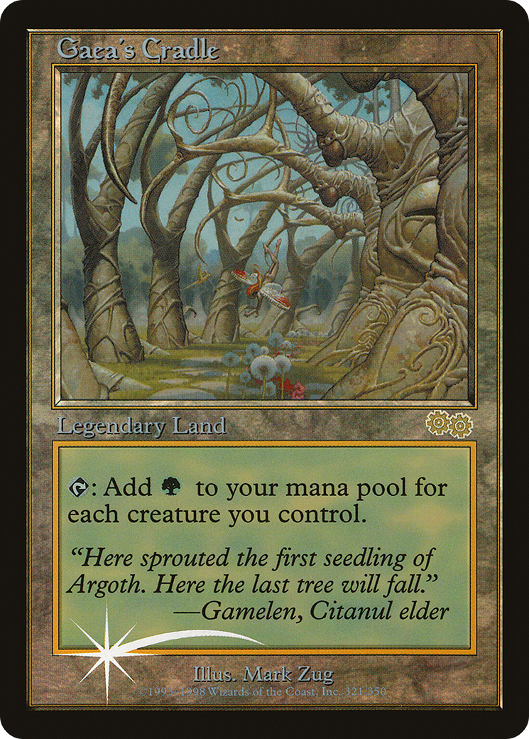 Gaea's Cradle (JGP-003) - Judge Gift Cards 1998 Foil