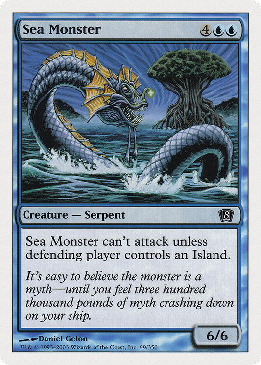 Sea Monster (8ED-099) - Eighth Edition