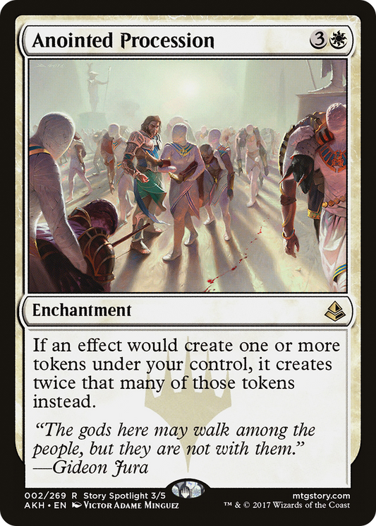 Anointed Procession (AKH-002) - Amonkhet