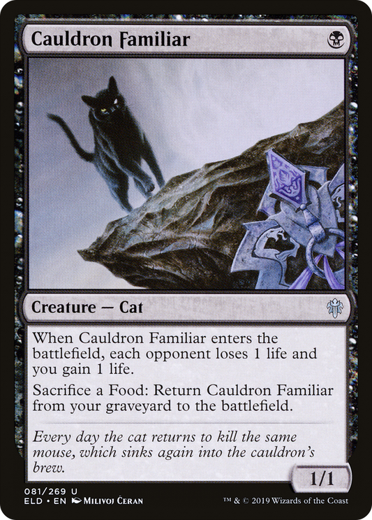 Cauldron Familiar (ELD-081) - Throne of Eldraine Foil