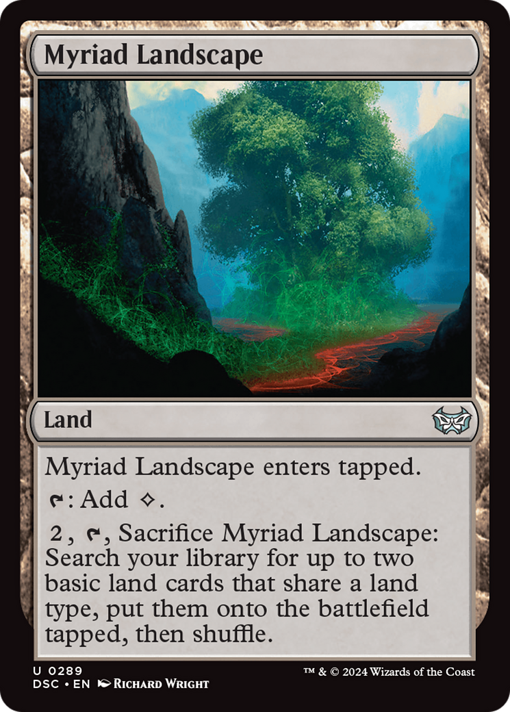 Myriad Landscape (DSC-289) - Duskmourn: House of Horror Commander