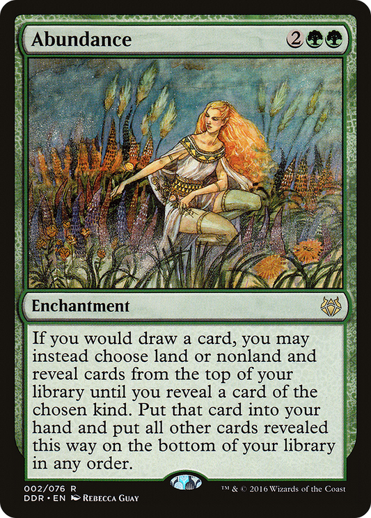 Abundance (DDR-002) - Duel Decks: Nissa vs. Ob Nixilis