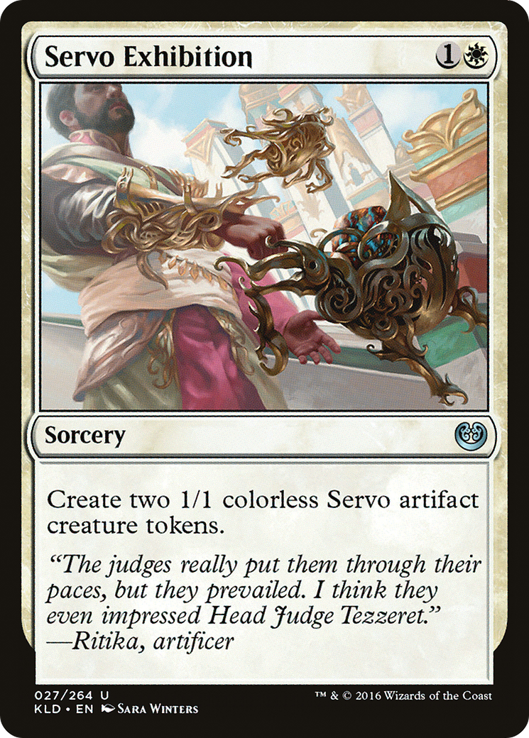 Servo Exhibition  (KLD-027) - Kaladesh