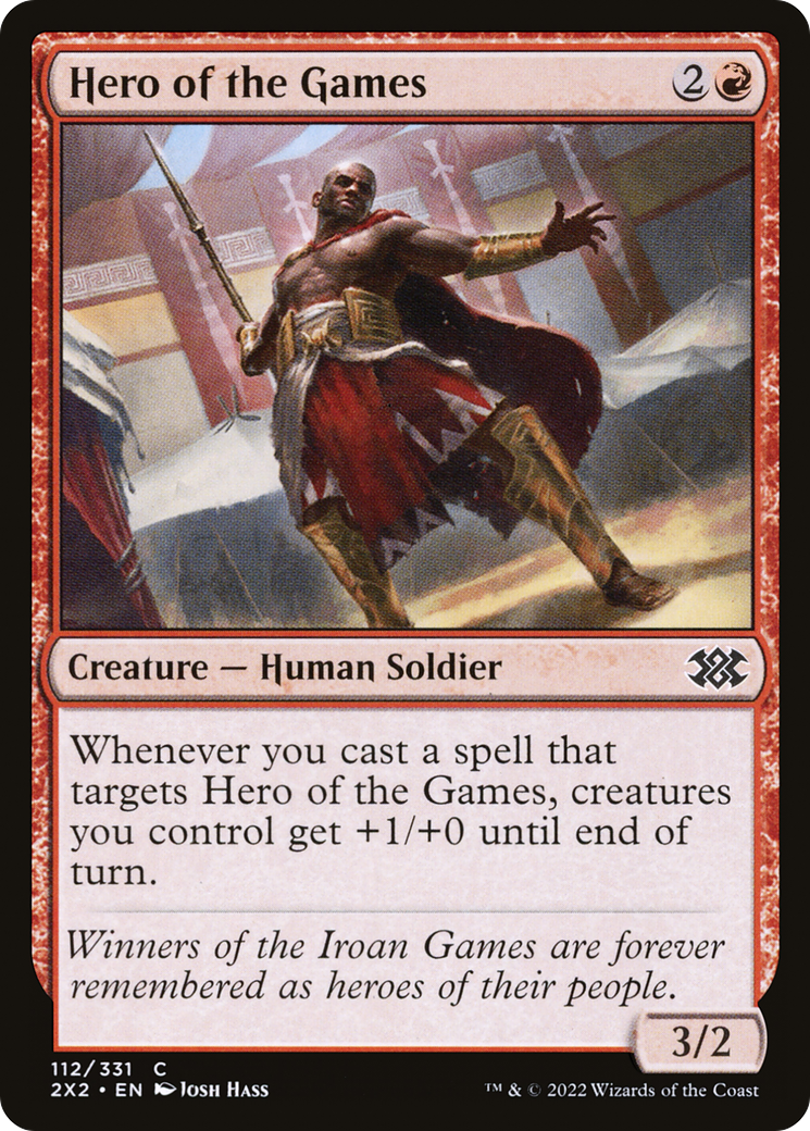 Hero of the Games (2X2-112) - Double Masters 2022 Foil