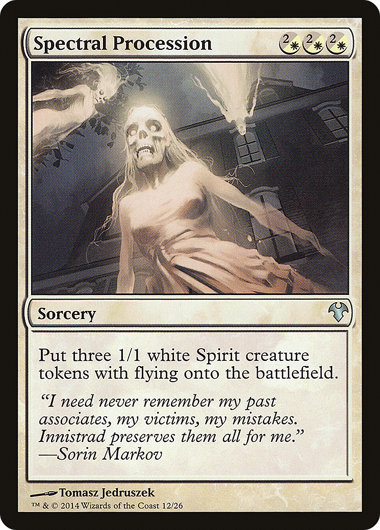 Spectral Procession (MD1-012) - Modern Event Deck 2014